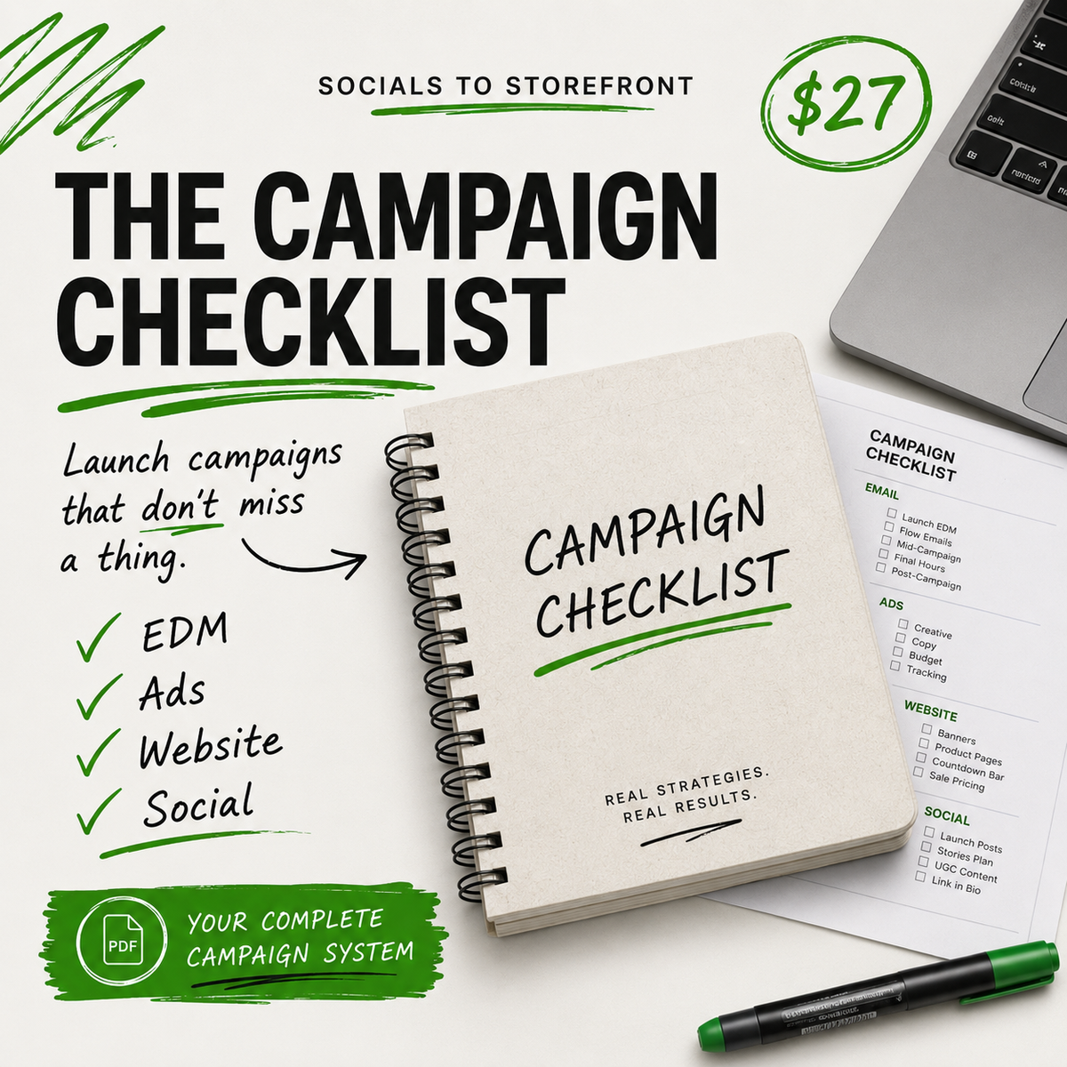 The Campaign Checklist