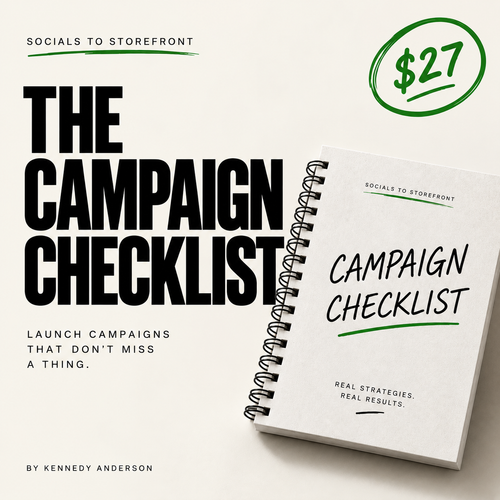 The Campaign Checklist