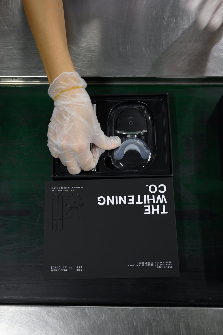 on the packing line
