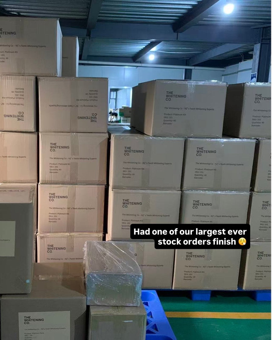 stock order, nov 2025